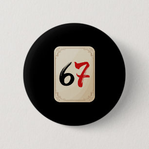 Mahjong 6 And 7 Matching 67 Mahjongs Group Costume 2 Inch Round Button