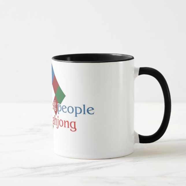 Mahjong Addict's ringer mug (Right)