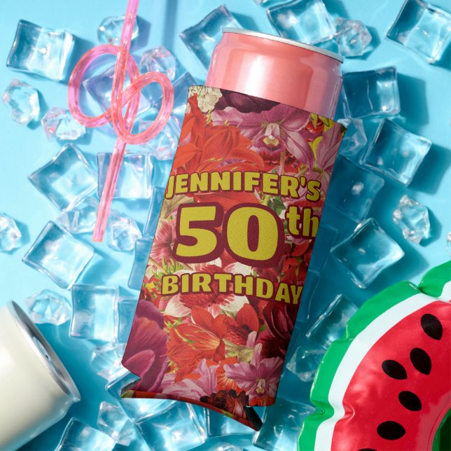 Mahjong Bar Cart  Seltzer Can Cooler (In Situ Summer)