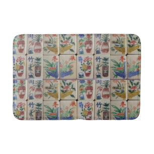 Mahjong Bathroom Bath Mat