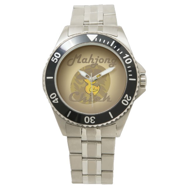 Mahjong Chick #6 Watch (Front)