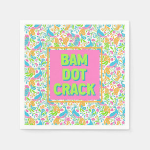 Mahjong Cocktail Napkins