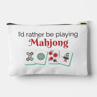 Mahjong Cosmetic Bag