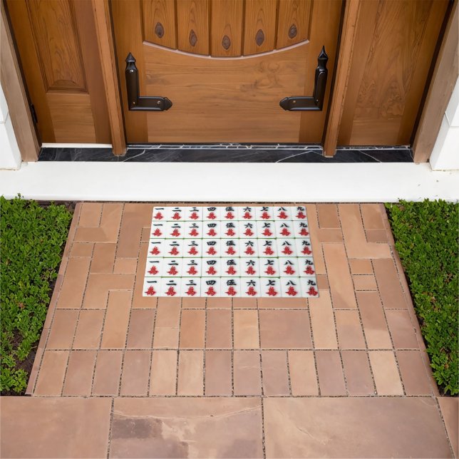 Mahjong Door Mat (Outdoor)