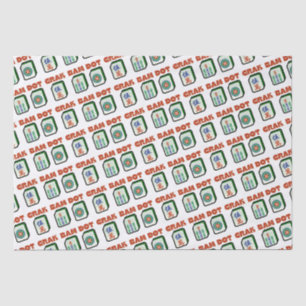 Mahjong Dot Crak Bam  Tissue Paper