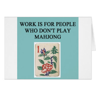 mahjong game player