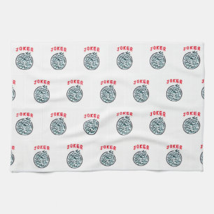 MahJong game symbol Joker tile Kitchen Towel
