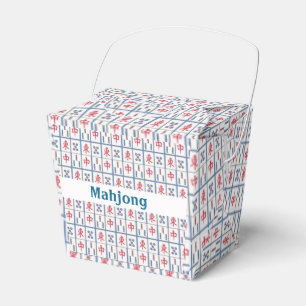 Mahjong Game Tiles Design Party Favour Box