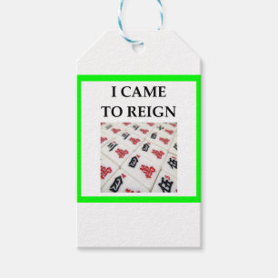 mahjong gift tags