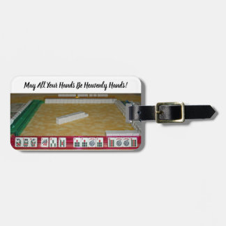 Mahjong Heavenly Hand Luggage Tag