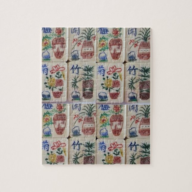 Mahjong Jigsaw Puzzle (Vertical)