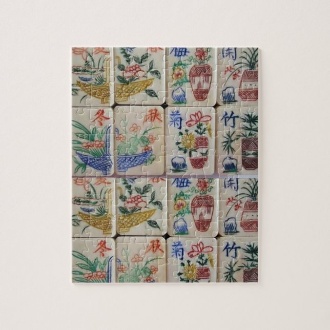 Mahjong Jigsaw Puzzle (Vertical)