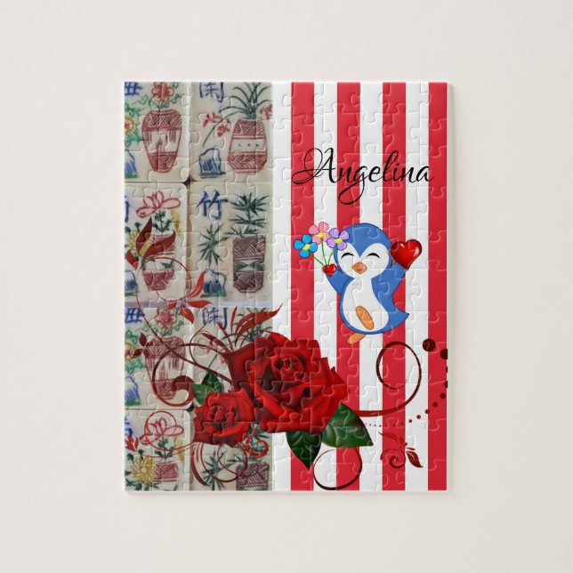 Mahjong Jigsaw Puzzle (Vertical)