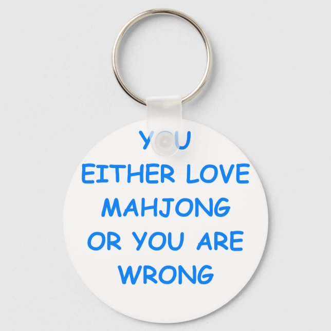 mahjong keychain (Front)