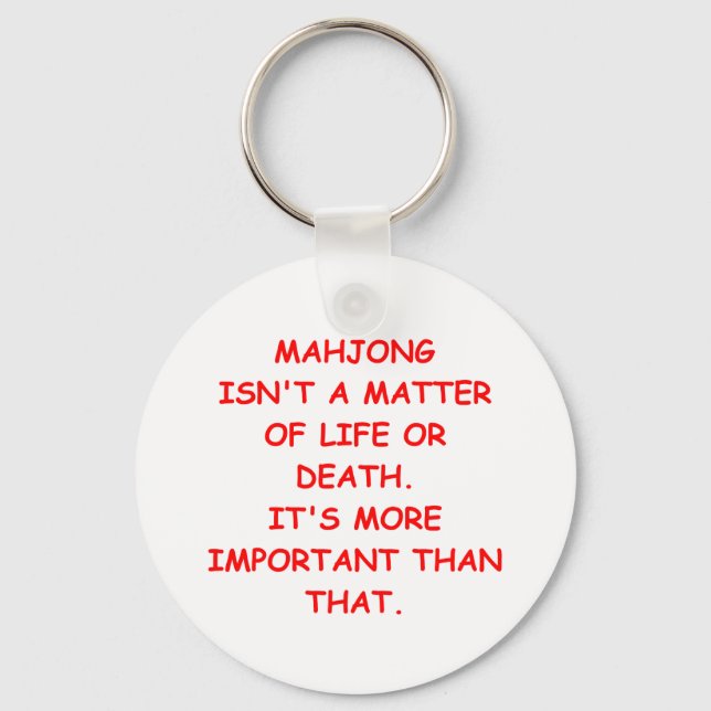 MAHJONG KEYCHAIN (Front)
