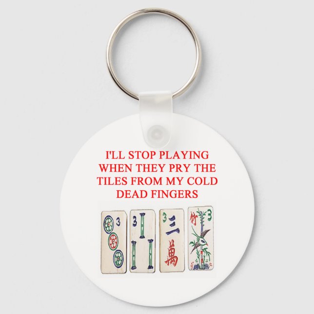 mahjong keychain (Front)