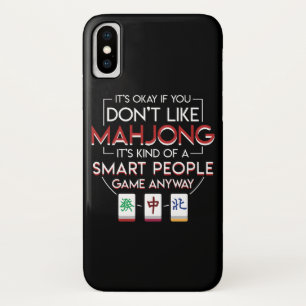 Mahjong Kind Of Smart People Game Anyway Case-Mate iPhone Case