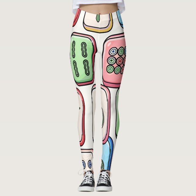 Mahjong Leggings (Front)