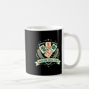 Mahjong Lover Chinese Game Night Funny Mahjong Soc Coffee Mug