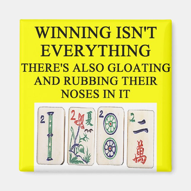 MAHJONG lover Magnet (Front)
