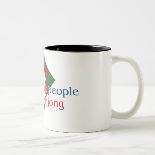 Mahjong Lover's two tone mug (Right)