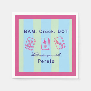 mahjong napkin