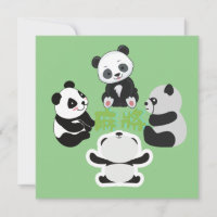 Mahjong Panda Cute Funny