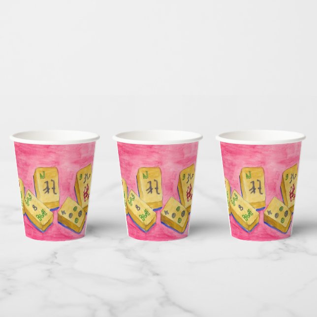 Mahjong Paper Cups (Multi)