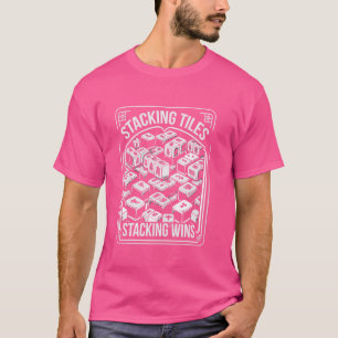 Mahjong Player Chinese Game Mah Jong Majhong Lover T-Shirt