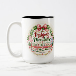 Mahjong Player Personalized Coffee Mug Gift