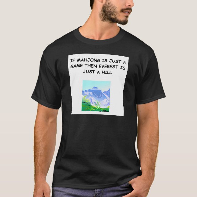 MAHJOng player T-Shirt (Front)