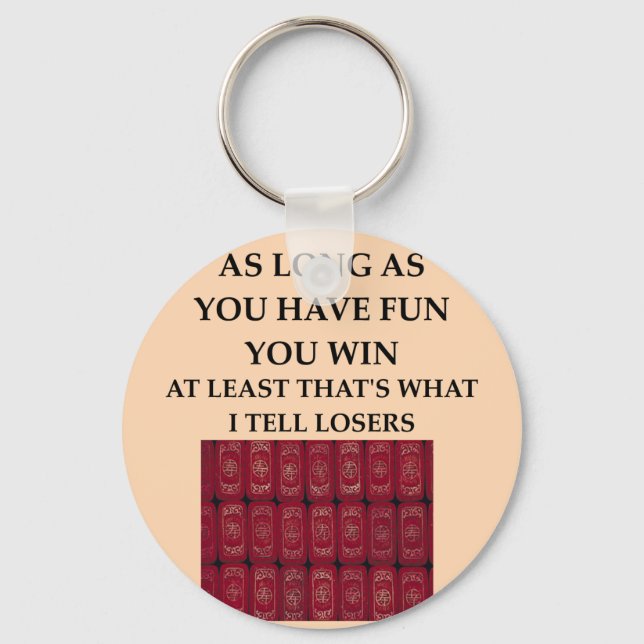 mahjong.png keychain (Front)