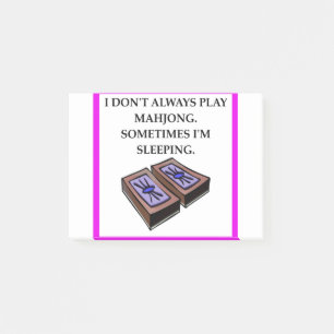 MAHJONG POST-IT NOTES