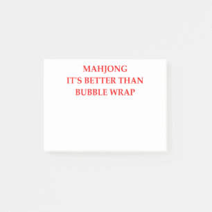 MAHJONG POST-IT NOTES