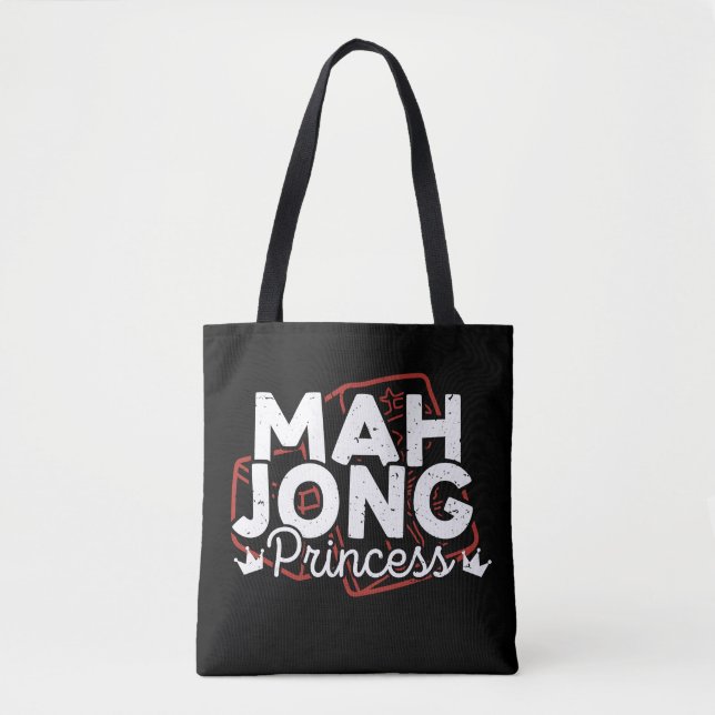Mahjong princess | Funny mahjong Tote Bag (Front)