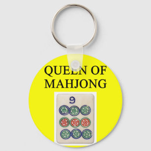 MAHJONG queen Keychain