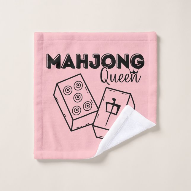 Mahjong Queen  Wash Cloth (Wash Cloth)