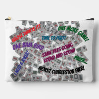 Mahjong Sayings Tiles Pouch Bag