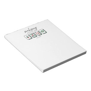 Mahjong Social Club Est 2026 Notepad