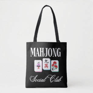 Mahjong Social Club  Tote Bag