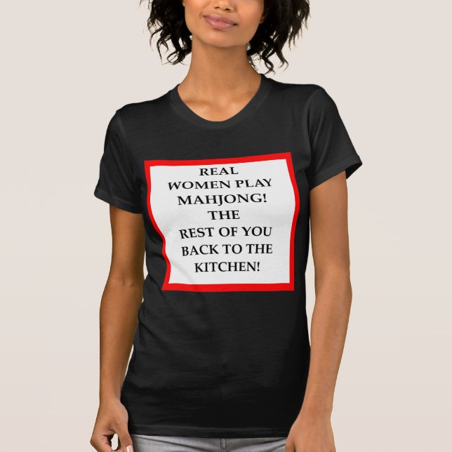 MAHJONG T-Shirt (Front)