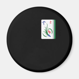 Mahjong Tile Based Chinese Game Gameplay Gamble Ch Magnet