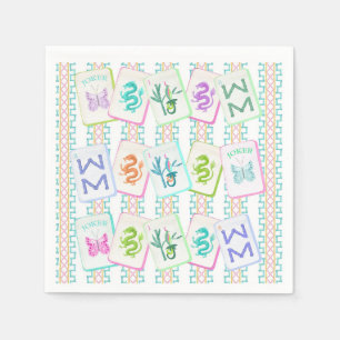 MAHJONG TILE NAPKIN