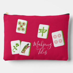 Mahjong Tiles and Margarita Cocktail Accessory Bag