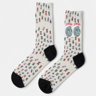 MahJong tiles (symbols) design Socks