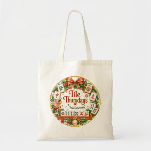 Mahjong Tote Bag Mahjong Player Gift
