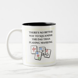 MAHJONG Two-Tone COFFEE MUG