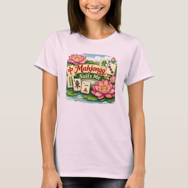 Mahjongg Suits Me T-Shirt (Front)