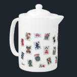MahJongg tiles design<br><div class="desc">Personalize (Change the image or add background) on MahJongg tiles (symbols) designed Zazzle Specialty Teapot. Great gift for MahJong Lovers, MahJong Fans
#Teapot #MahJong #MahJongTiles #MahJongg #MahJongSymbols #Zazzle #ZazzleMade</div>