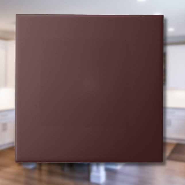 Mahogany Brown Solid Colour | Classic Elegant Tile (Creator Uploaded)